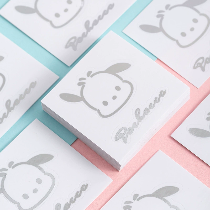 Металлическая наклейка Sanrio водонепроницаемый креативный декоративный маленький узор наклейки милый мультфильм пача собака наклейки оптом