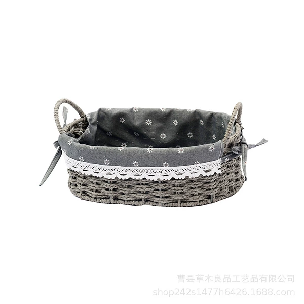 Gray oval small