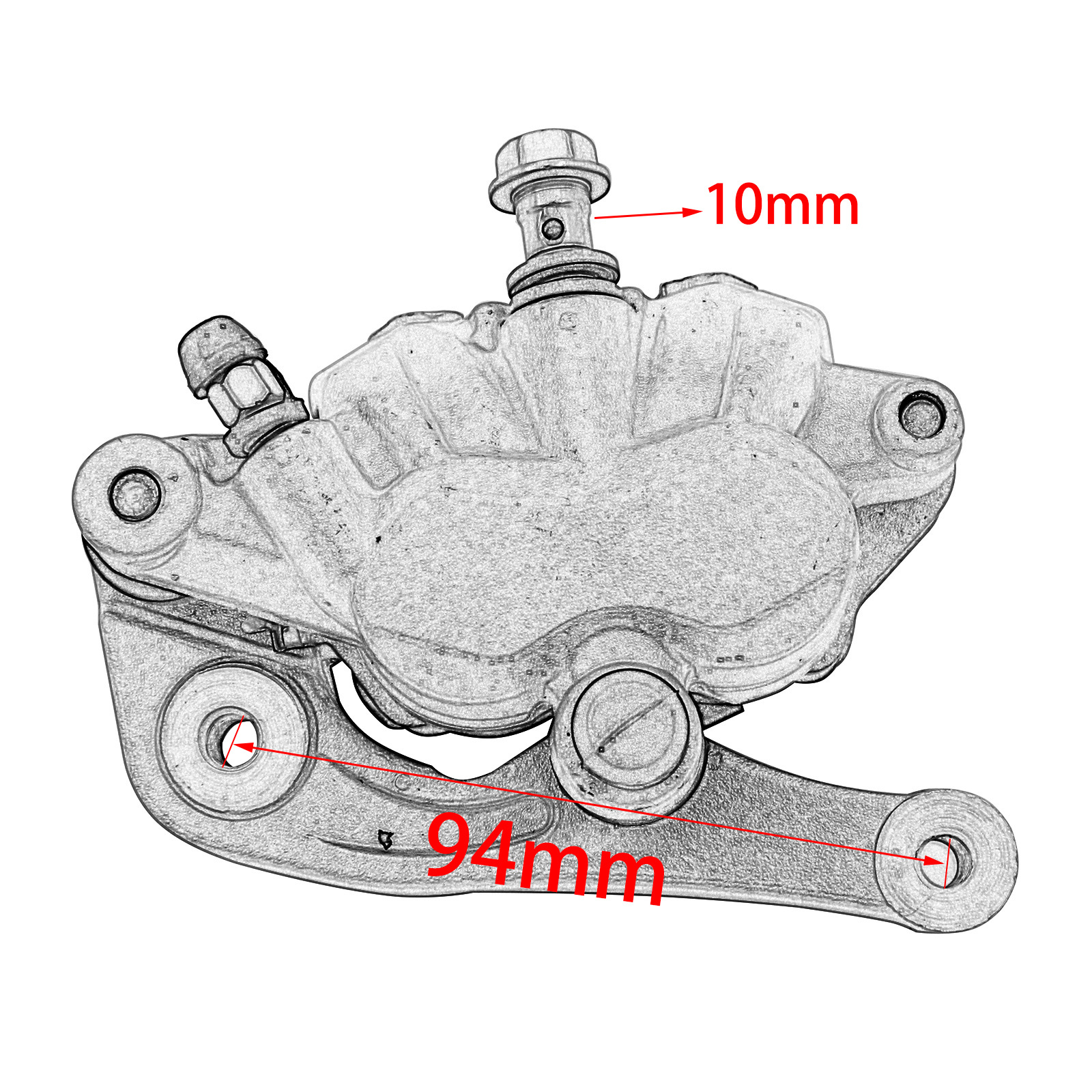 Off-Road Motorcycle Ktm Front and Rear Brake Pump Assembly, Rear Brake Pump, Hydraulic Clutch Pump Assembly, Hand Pump