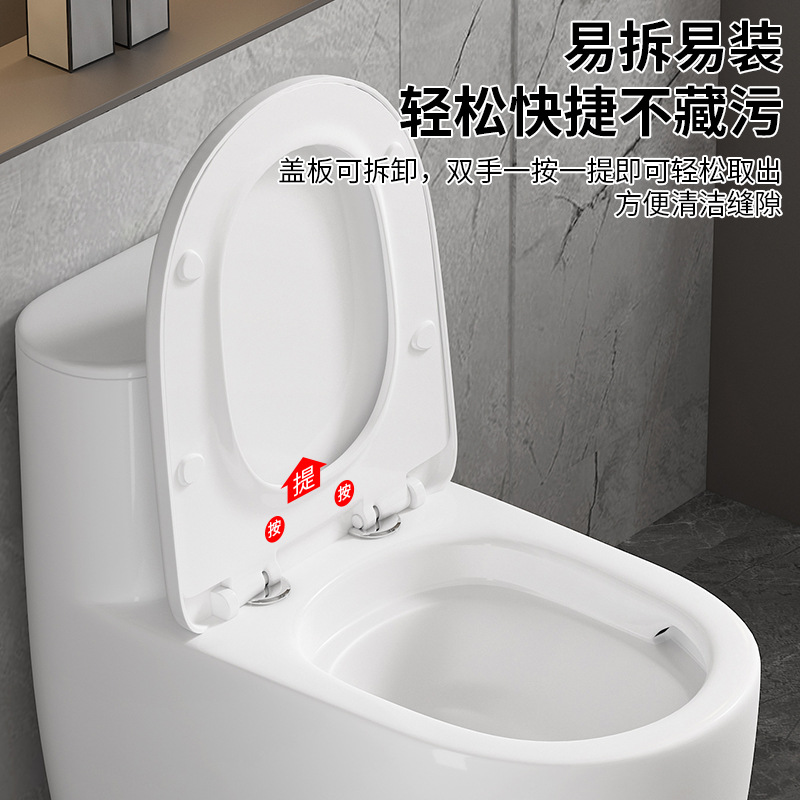 Chaozhou inodoro personalizado al por mayor nuevo tipo de sifón de gran calibre asiento inodoro cerámica fábrica de inodoro de asiento comercio exterior transfronterizo