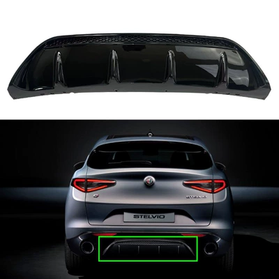 Suitable for Alfa Romeo STELVIO Stanvi Ti racing version rear bumper rear spoiler guard 1561584