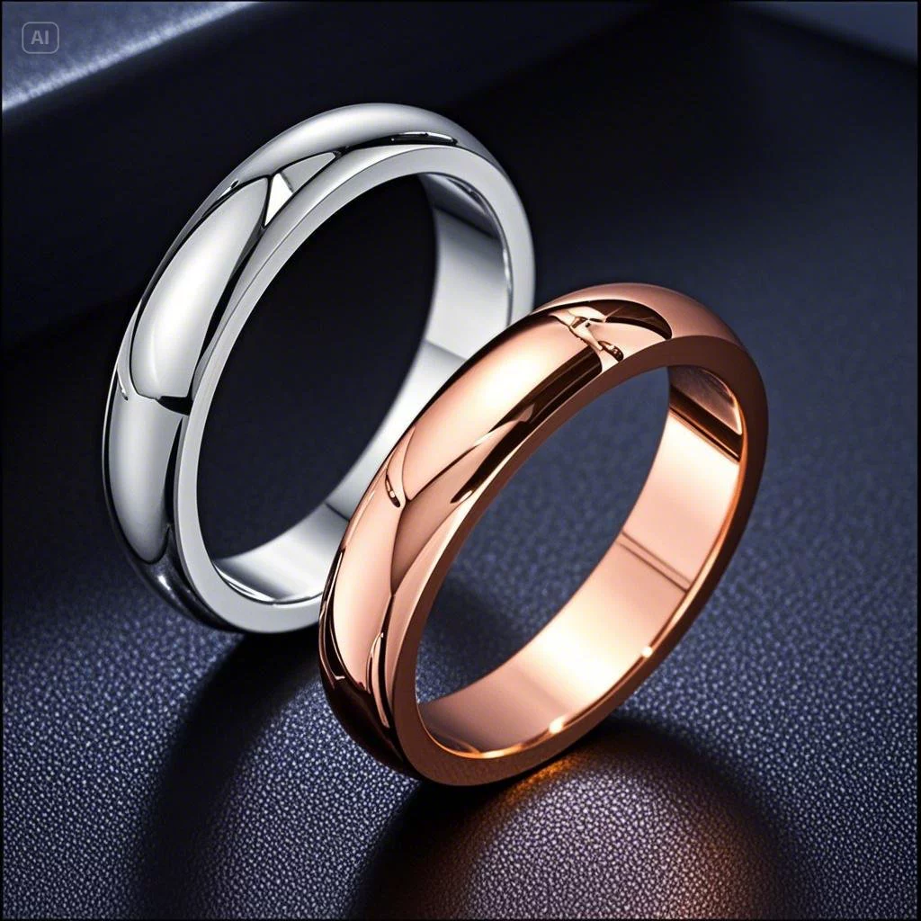 Кольцо из нержавеющей стали Женский Non-выцветает нишу оптом Иу ins стиль Золотой холодный указательный палец титана кольцо