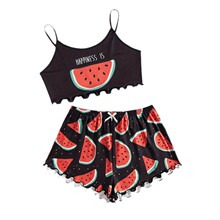 �羳Ůʿ˯���ļ��¿����¶��Ӽҿɐ�ӡ��˯�¼Ҿӷ�night wear