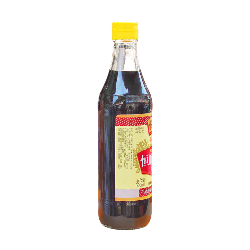 恒顺 香醋(恒香)500ml*12瓶 整箱 镇江拌面点蘸冷菜江浙菜调味-阿里巴巴