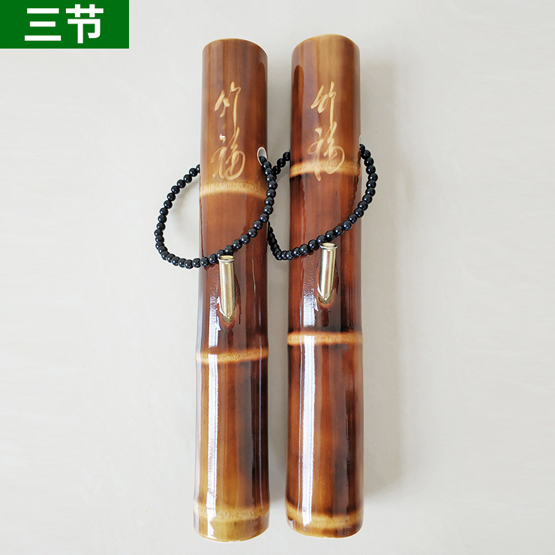 Hookah de bambú Dalu bambú largo y corto conveniente tubería de cigarrillos tubería de filtro Yunnan Zhanjiang Wenwo