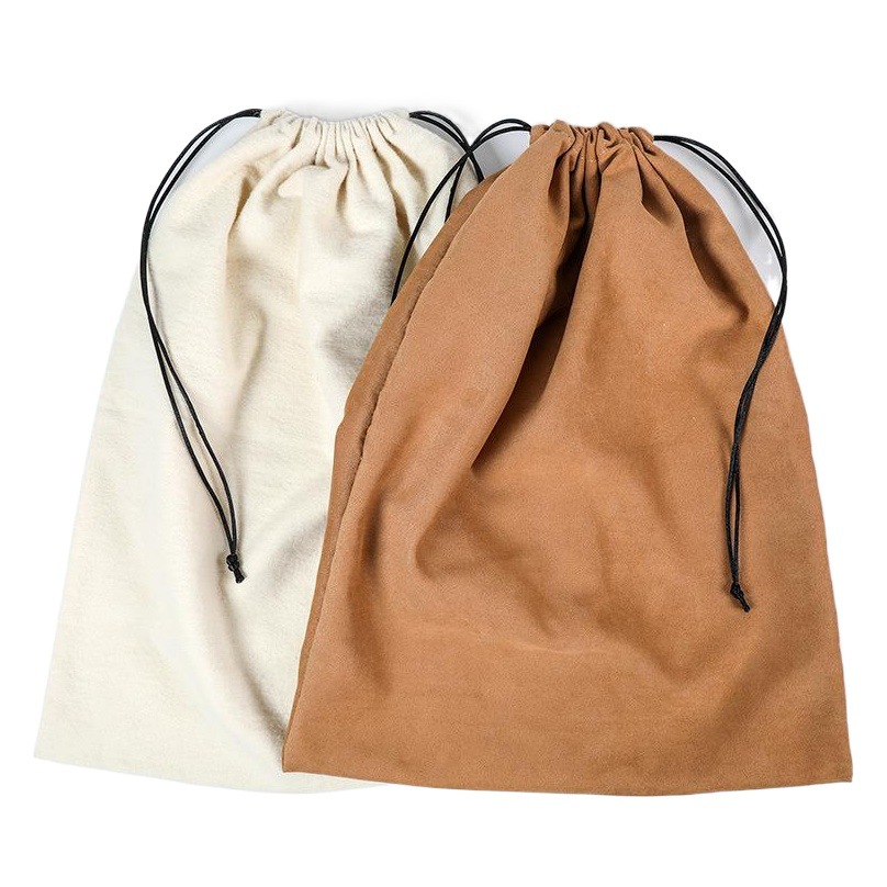 Bolsa de franela Bolsa de almacenamiento de gran capacidad Bolsa de almacenamiento con cordón Chaqueta de plumón Bolsa de viaje de compresión Bolsa de almacenamiento de ropa