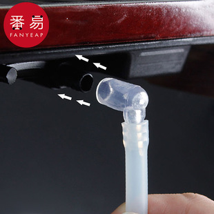 Free Shipping/10Y Water Pipe Ab1S65 - Tea Tray Drainage Pipe with Water-Absorbing Ball, Coffee Table Drainage Pipe, Tea Table