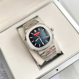 跨境百达鹦鹉螺5711机械手表海底探险者夜光防水钢带机械表大表盘