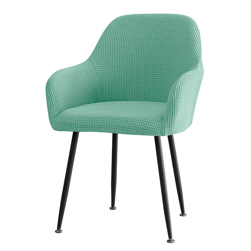 cubierta de sillón gruesa de granos de maíz cubierta de silla de oficina giratoria cubierta de silla de comedor de hotel casero cubierta de silla de banquete sensación de alto nivel