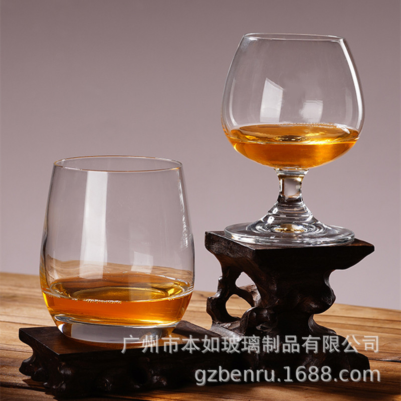 Taza de huevo cónica trapezoidal taza de cristal taza de whisky taza de vino de color galvanizado taza de té de leche