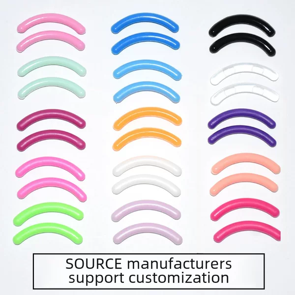 Cross-Border Hot Selling Eyelash Curler Strip Eyelash Curler Replacement Pad Partial Eyelash Curler Strip Beauty Tool