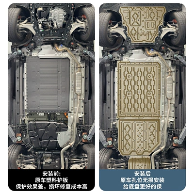 Underbody protection plate/engine baffle & Co 900 Emp Engine
