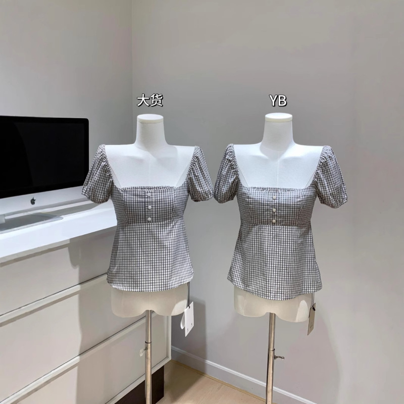 レトロ清新ファッション小柄半袖tシャツ女性夏新作|undefined