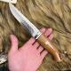 VG10 clip steel Damascus steel household field camping portable forging high hardness boning handle small fruit knife