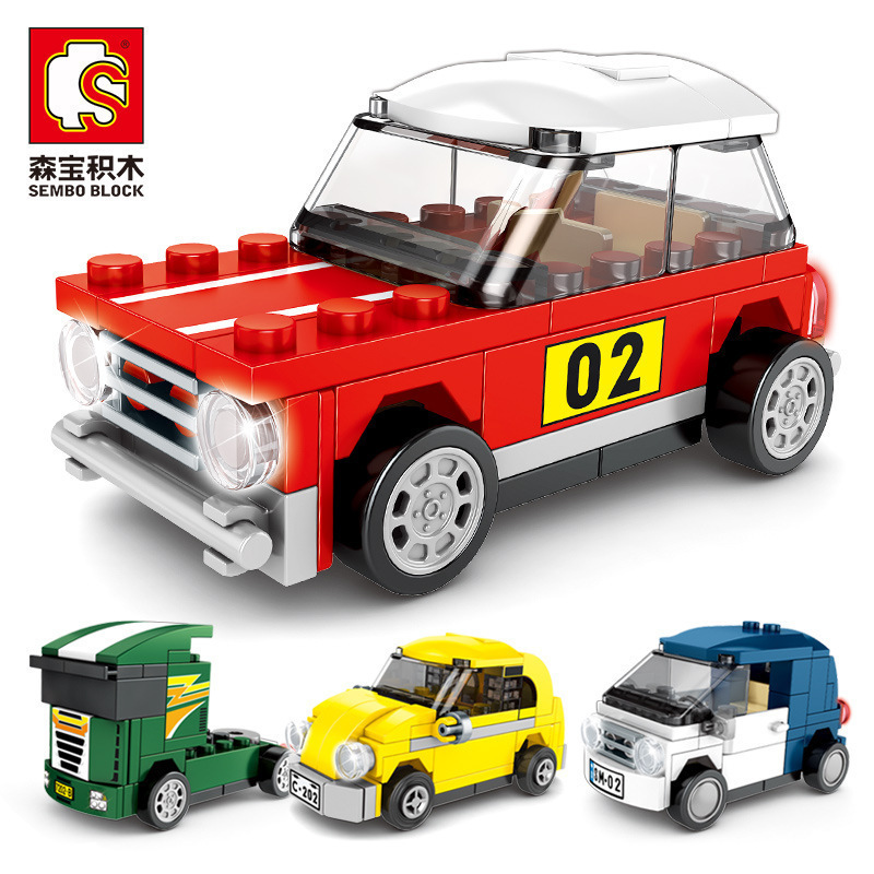 Senbao Building Blocks Boys Assembled Racing Car Compatible with Lego Children's Educational 607202 Boys Toys and Gifts Senbao Building Blocks Boys Assembled Racing Car Compatible with Lego Children's Educational 607202 Boys Toys and Gifts
