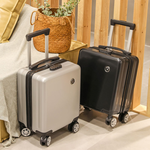 14-inch small rolling suitcase 20*30*40 Spring / Western Airlines travel checked luggage password case carry-on