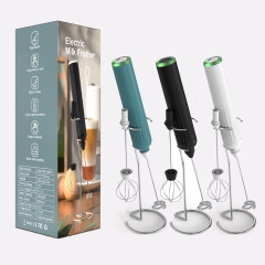 家庭用電動ミルク泡立て器 USB 充電式泡立て器ハンドヘルドエッグビーターミキサークリーム泡立て器ポータブル