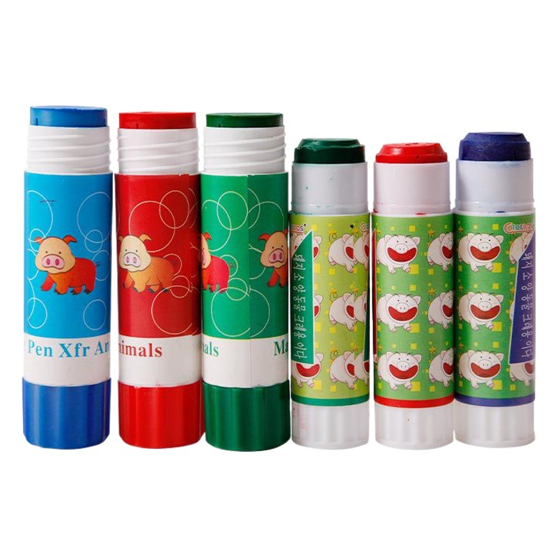 Fábrica al por mayor marca veterinaria crayón rojo verde azul cuerpo de cerdo de tres colores marca crayón cría marca gadget