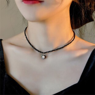 Chain for key bag , necklace, internet celebrity, Korean style, 14 carat 2