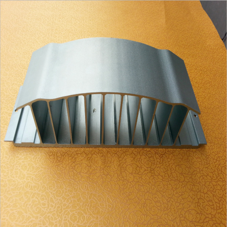 厂家订做大截面铝合金型材CNC深加工电泳喷砂喷涂阳极氧化铝表面