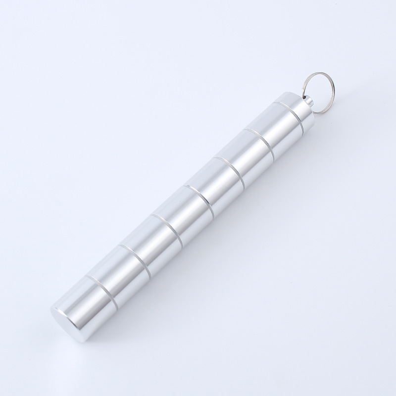 Nianju portátil mini caja de medicamentos de almacenamiento pequeño tanque sellado de tanque impermeable de alta gama botella de medicina pequeña para ancianos