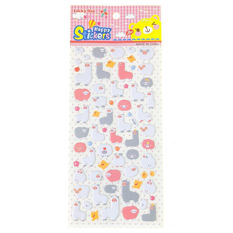 Award for kindergarten, children's three dimensional sticker, cute dinosaur for dressing up, in 3d format, Korean style, factory direct supply