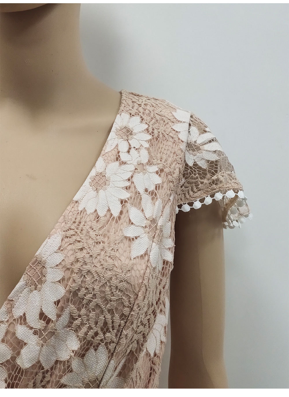 欧美跨境女装性感蕾丝连衣裙女