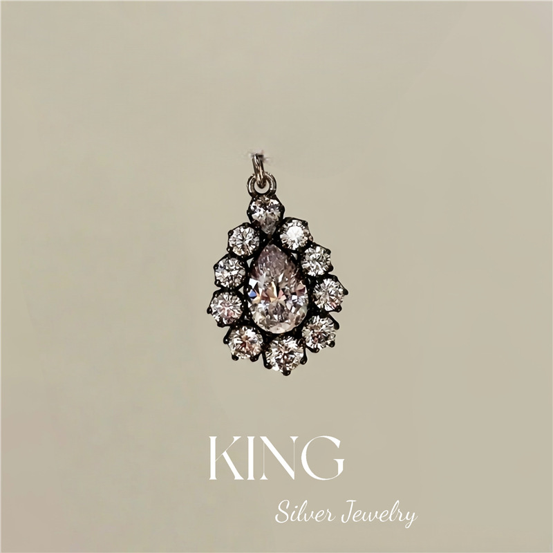 黑银自由 | king银饰珠宝S925银镀金甜酷风男女同款纯银项链手链|undefined