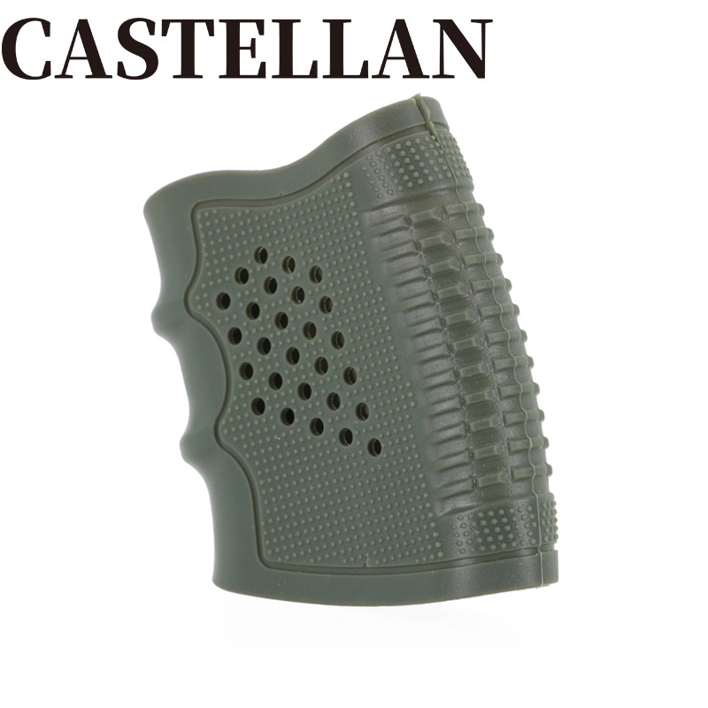 Taktikalise püstoli kiirkinnituskatte lisatarvikud Glock G19/17 pehmest kummist kate välivarustusele kaitsekate libisemisvastane käepideme kate_voghion.com