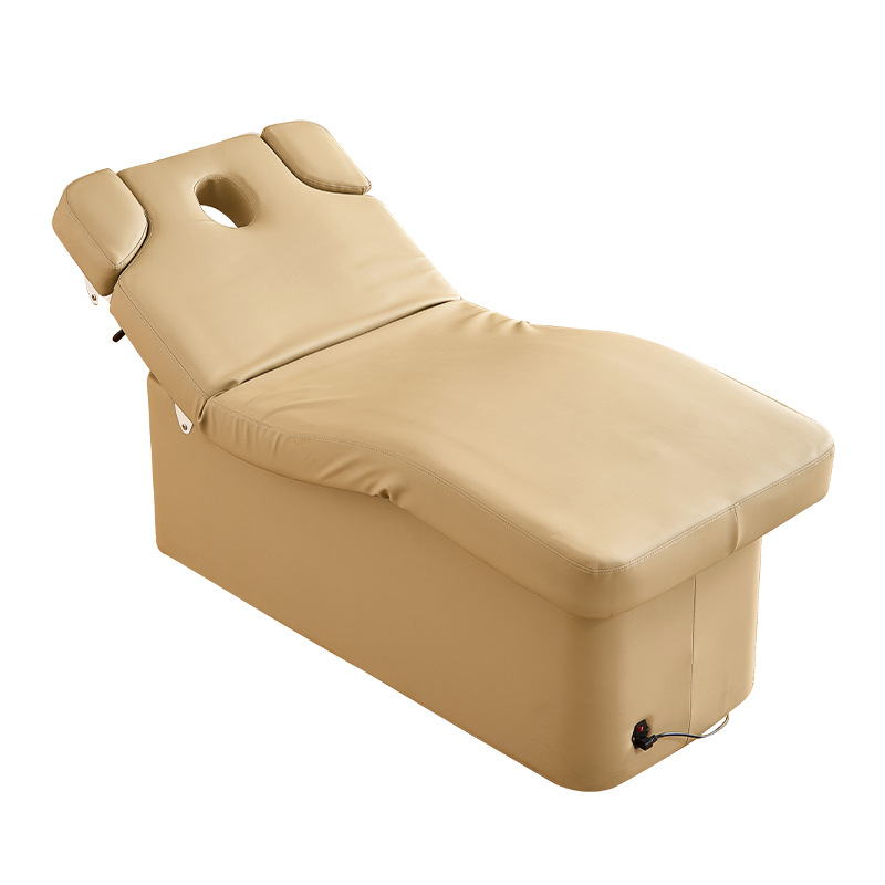 Cama de belleza eléctrica para sala de belleza especial de masaje de calentamiento de temperatura constante micro plástico spa multifuncional cama de bordado de estética médica