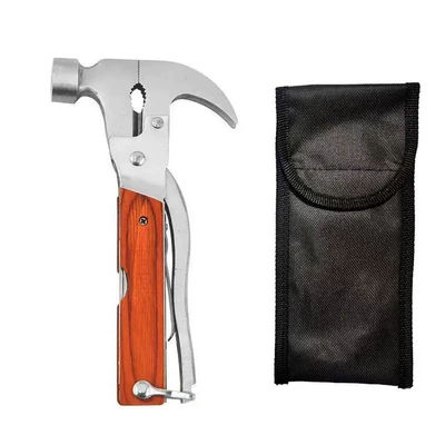 Car Safety Hammer, Multi-Functional Glass Window Breaker for Vehicles, In-Car Window-Breaking Safety Hammer, Emergency Escape Hammer (Qəza çəkici) - car-safety-hammer-stainless-steel-claw-hammer-1752b