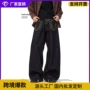外贸美式跨境男女牛仔裤