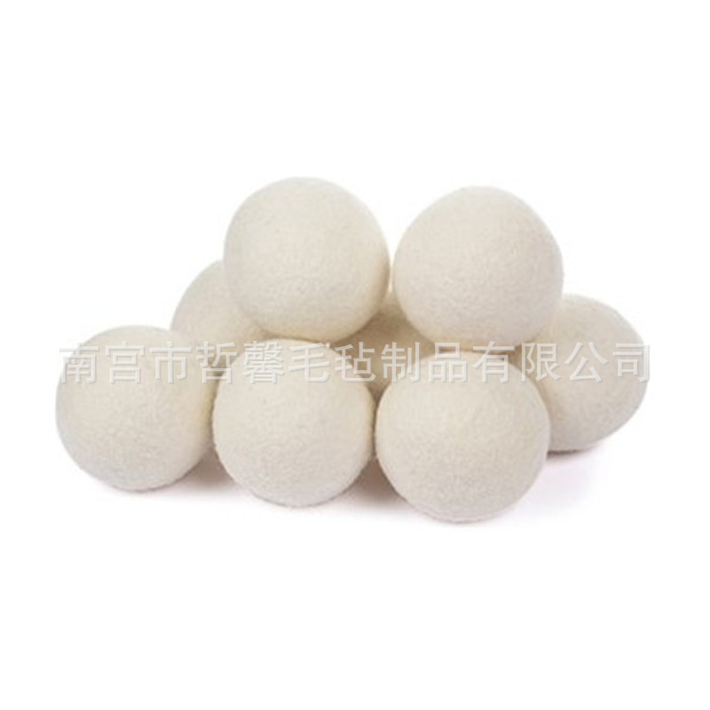 Bola de lavandería Bola de secado de lana productos Bola de fieltro Bola de secado lavadora artefacto pegajoso transfronterizo al por mayor
