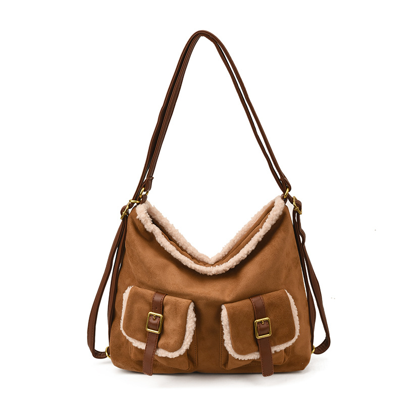 Mochila coreana de tres usos 2025 nueva mochila de camisole de hombro, bolso de viaje retro para mujeres