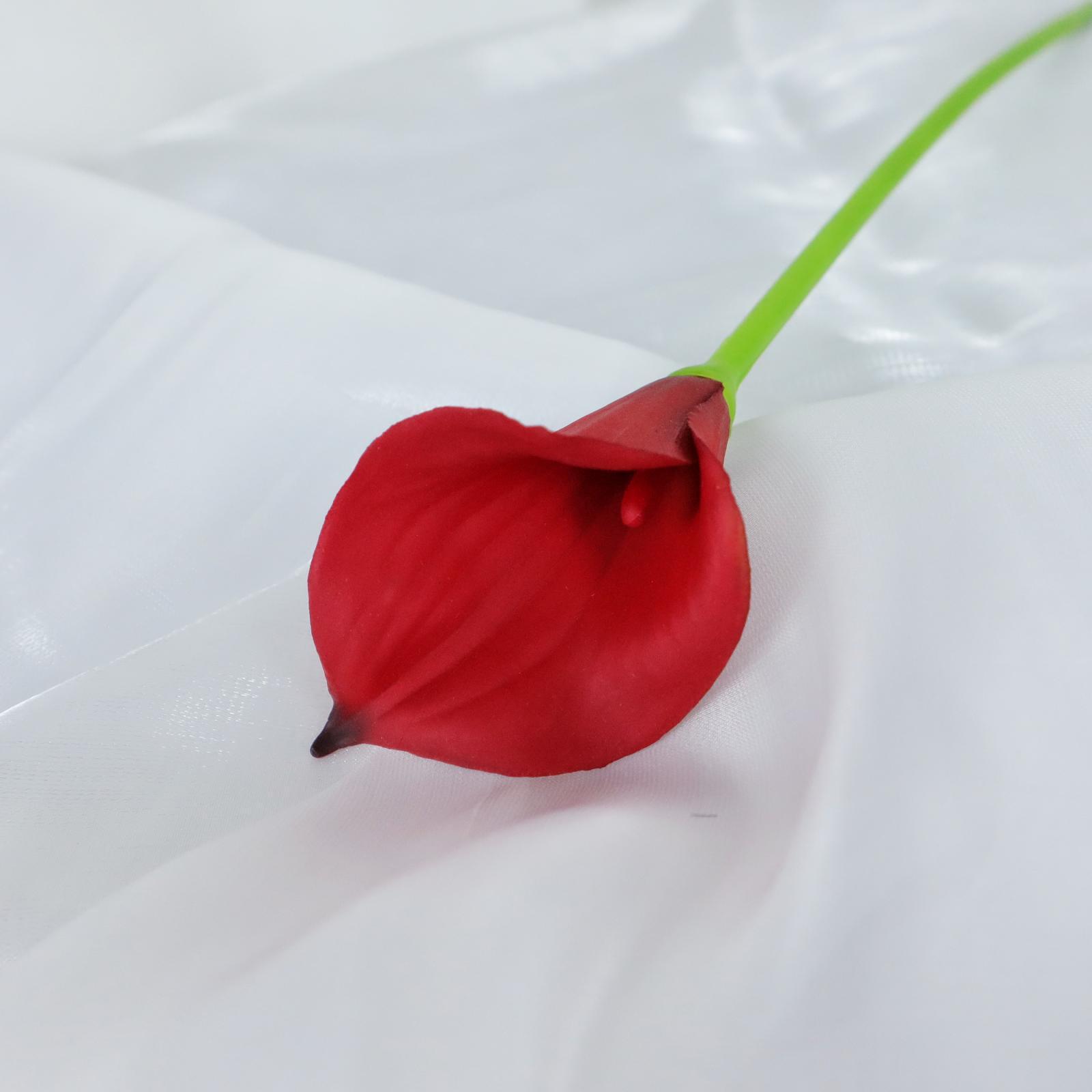 Mini mano-sensación Calla Lily falso ramo de flores artificiales transfronterizas Comercio exterior decoración del hogar Accesorios de fotografía fábrica al por mayor