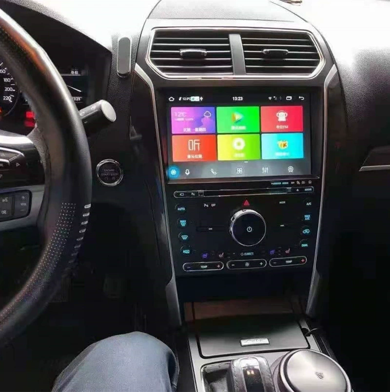 Подходит для импортированного Ford Explorer навигационного автомобиля городского масштаба с большим экраном 10,2 дюйма Android-навигатор автомобиля