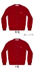 Women's Big Red Round Neck Red Heart