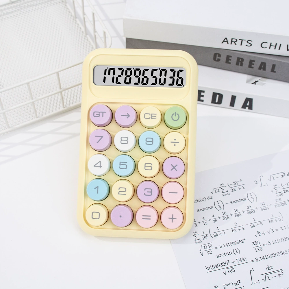 Калькулятор «Допамин» конфетных цветов, высококачественный многофункциональный калькулятор, специальный калькулятор для студентов и детей