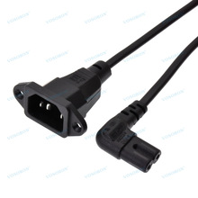 IEC C14Ʒ�ֹ�������/���ݽz���DC7�ɿ�8�֏��^�Դ�D�Q��2*0.75