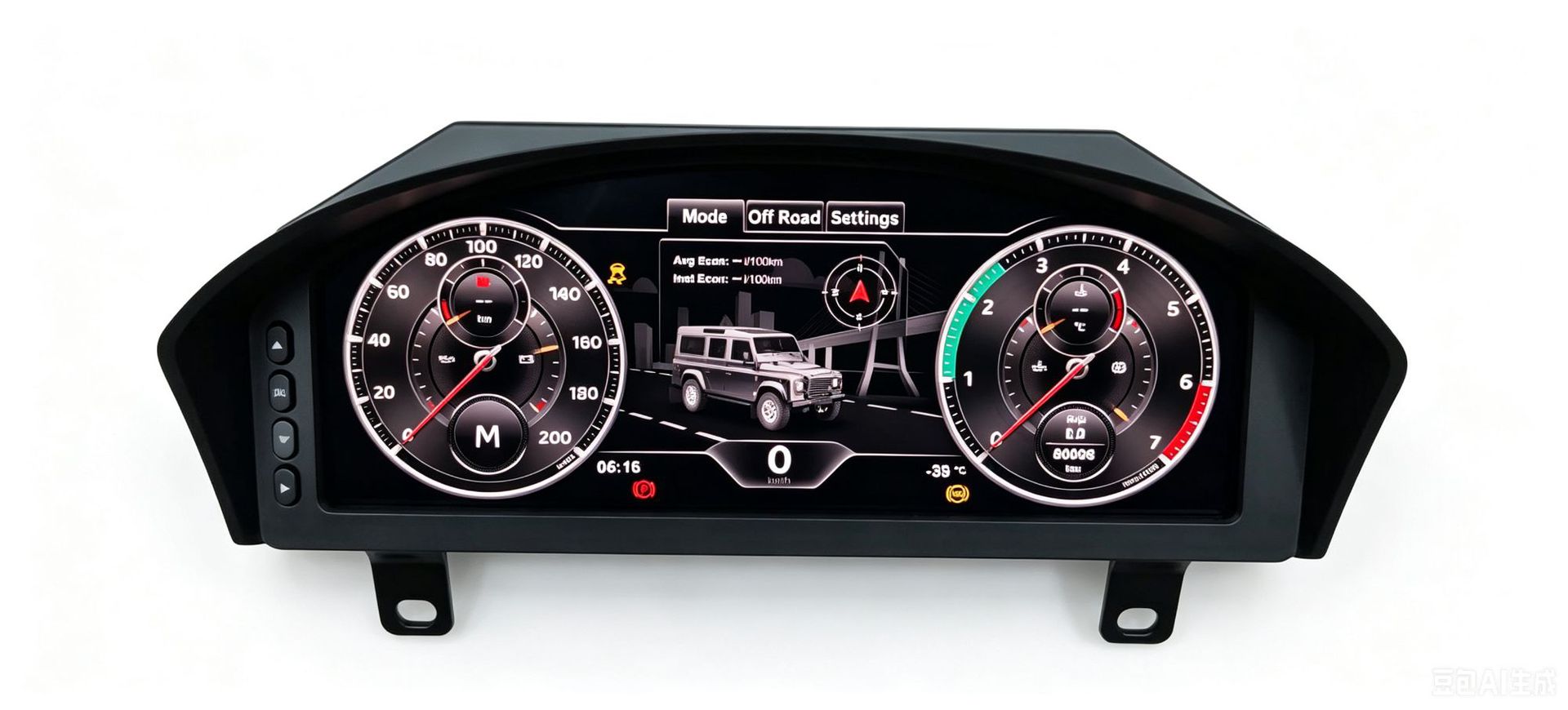 Suitable for Land Rover Defender Full Lcd Instrument Panel 12.3inch Old-To-New Instrument Assembly