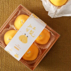 梨の果物の香りのろうそくの卸売りの家の装飾の置物のアイデアのお土産の手作りのろうそくの香りのキャンドル