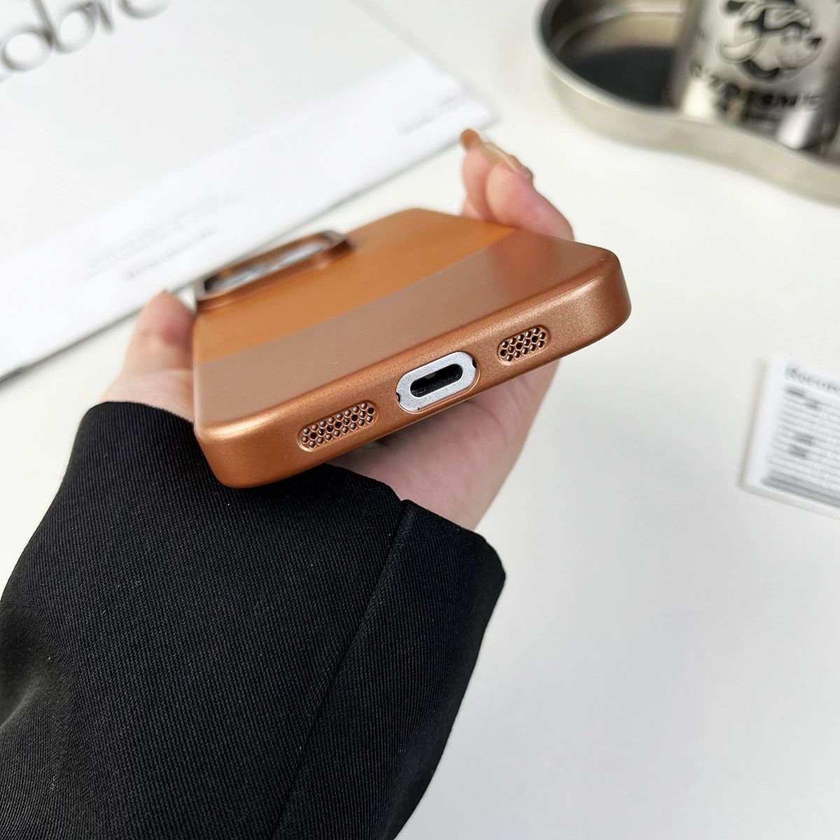 Apple, совместимый чехол для телефона pro, iphone15, металлический объектив, защитный кейс, три в одном