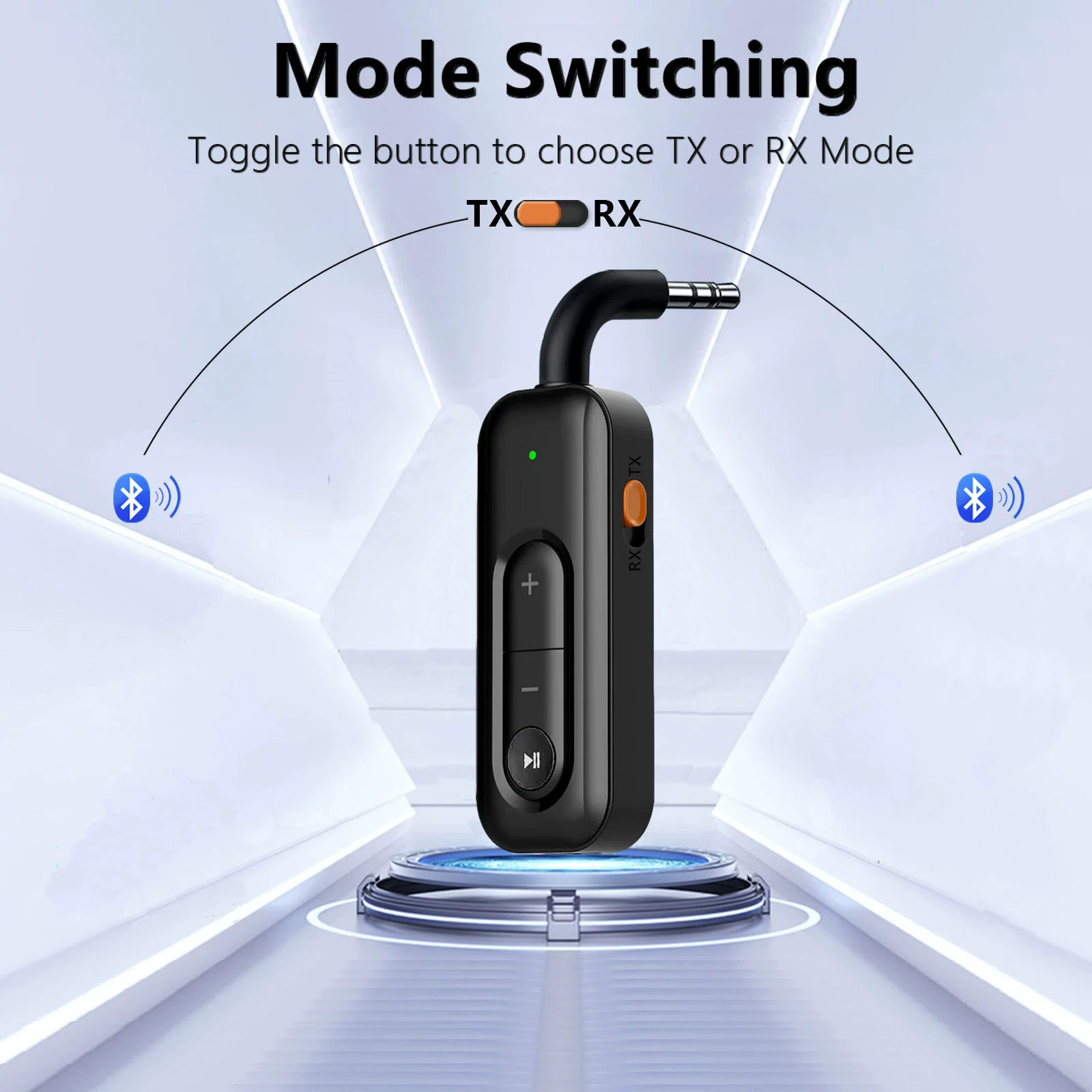 Автомобильный Bluetooth-приемник AUX Bluetooth-передатчик громкой связи Bluetooth-адаптер два на два