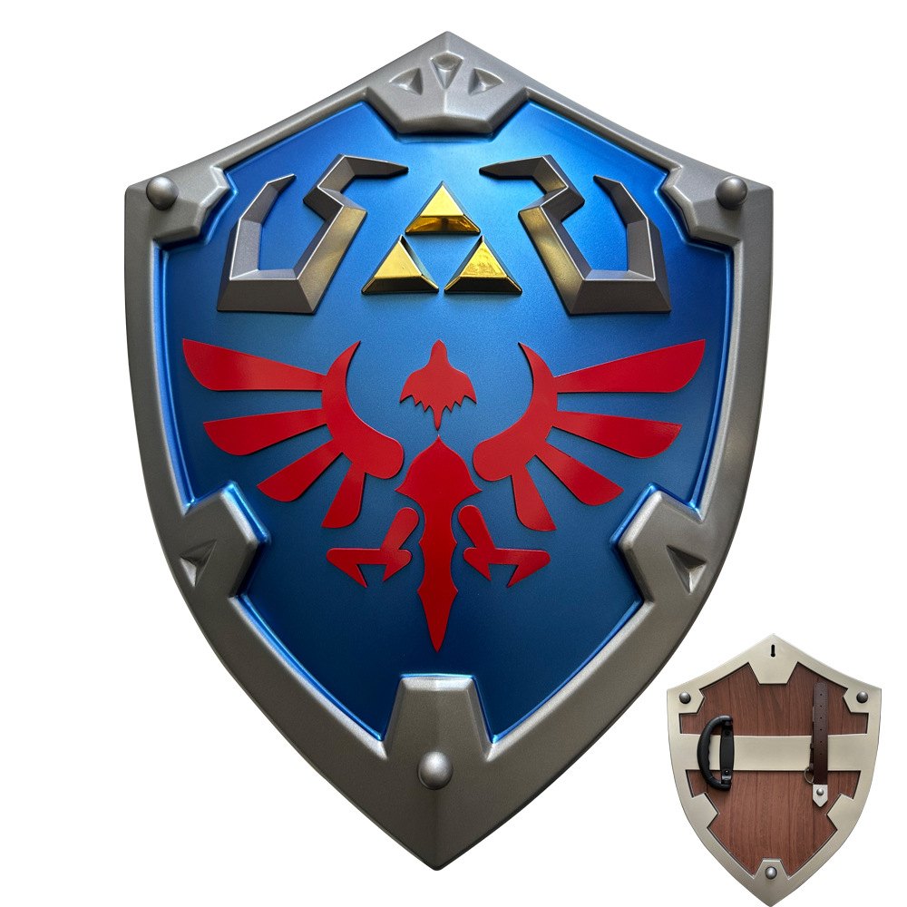 Sword Cast Valley Zelda Legend The Breath of the Wilderness Hailia Shield cos Prop Metal Shield Kingdom Tear Weapon