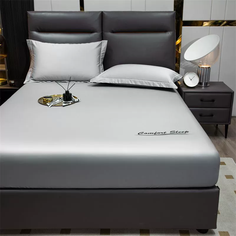 Летняя простыня из ледяного шелка, нескользящая, полностью закрытая, можно стирать в машине, прохладная и удобная кровать, полностью закрытая простыня, летнее покрывало.