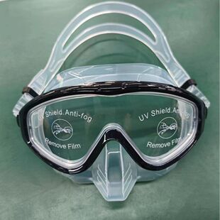 Diving goggles scuba diving snorkeling free diving goggles large vision low volume mermaid flippers suit