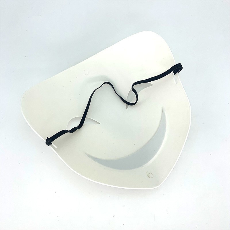 Transfronterizo caliente venta bala máscara de sanguijuela Halloween partido rendimiento apoyos oscuro bala sombra máscara de payaso