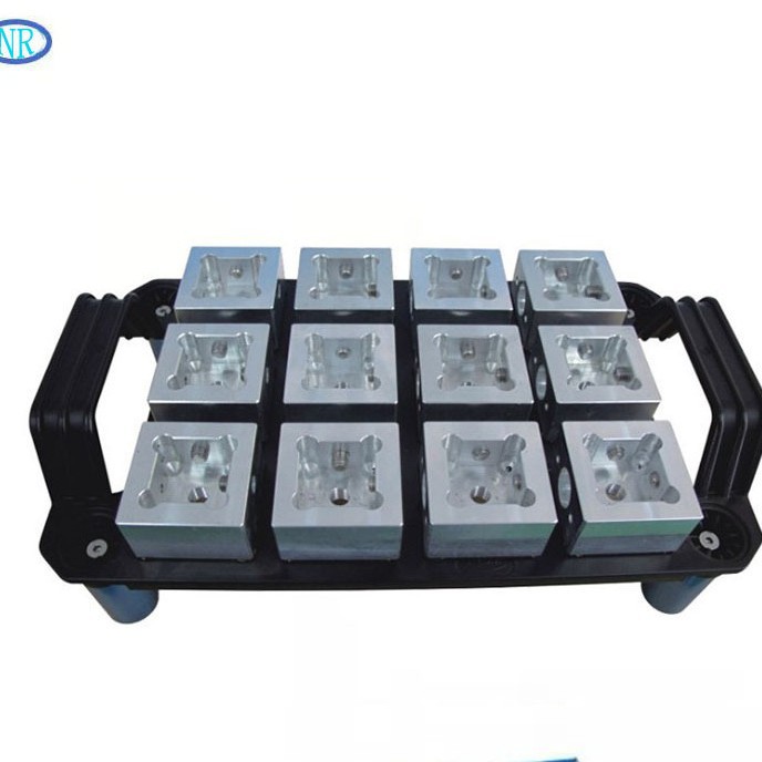 跨境电商 厂家直销1出12铝合金夹具套装 电极夹头 火花机校正头