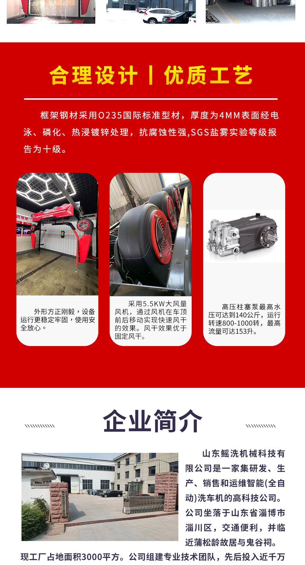 Fully Automatic Car Wash Machine, Contactless Gantry Type, Intelligent High-Pressure Car Washing Equipment, Gas Station Car Beauty Shop