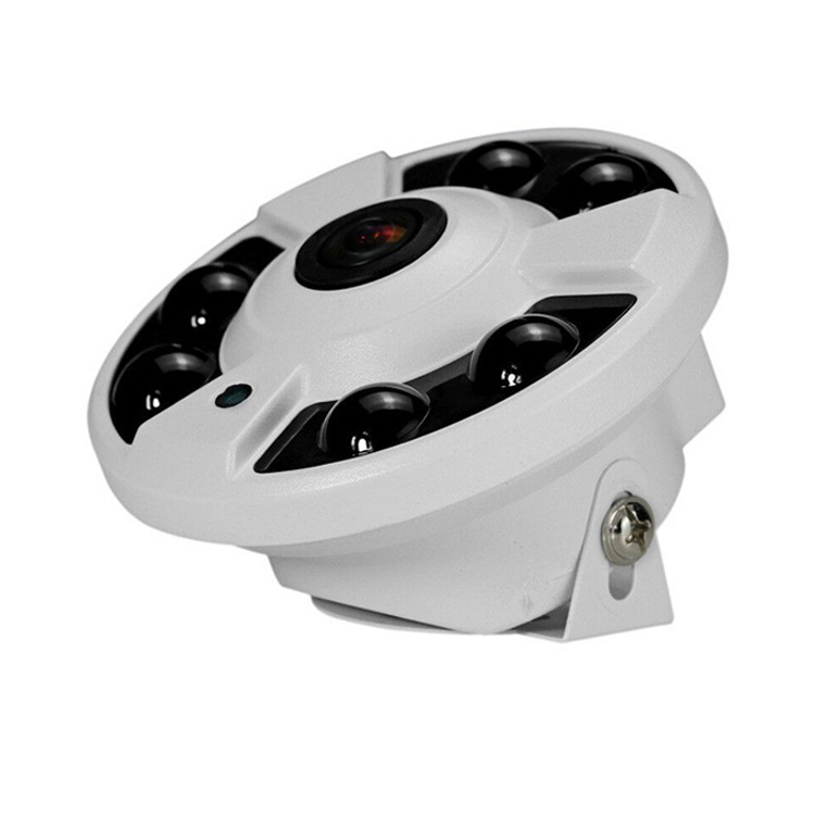 Cámara de red hemisférica 500W Cámara de vigilancia de ingeniería de seguridad Cámara de hemisférica metálica